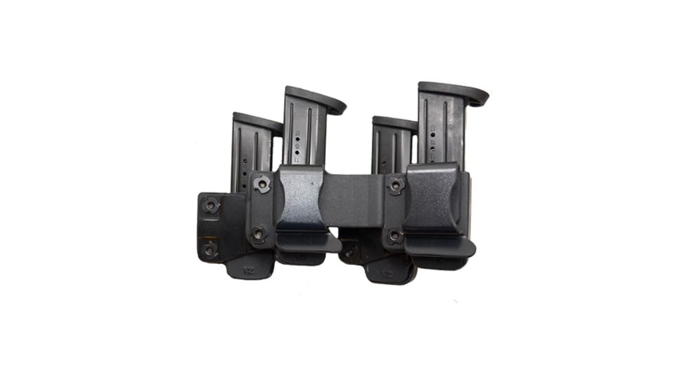 CompTac Beltfeed 4 Mag OWB Kydex , Black , Left, Glock 9/40 Double Stack, .45 GAP, C66804000LBKN