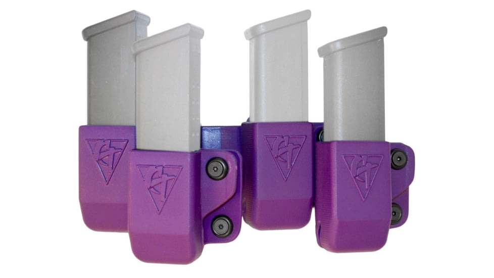 CompTac Beltfeed 4 Mag OWB Kydex , Purple , Left, Glock 9/40 Double Stack, .45 GAP, C66804000LPUN