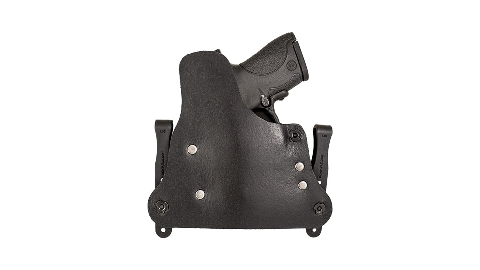 CompTac MERC IWB Hybrid Holster- Guns with Lasers, Black, Right, Glock - 43 with Streamlight TLR-6, C370GL070RBSN