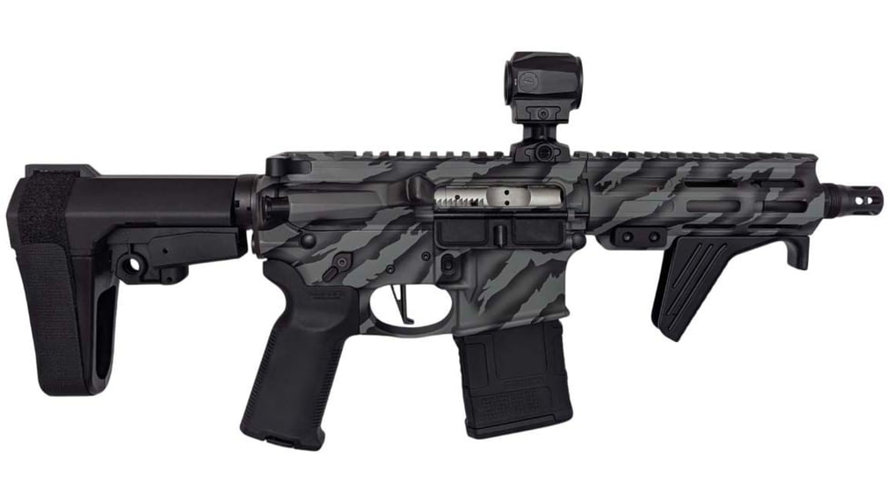 Comstock Armory Comstock Angled Grip With Integrated Handstop Aluminum