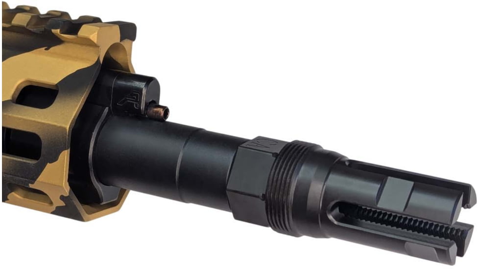 Comstock Armory Comstock Flash Hider 1/2x28 22 Cal 4-prong