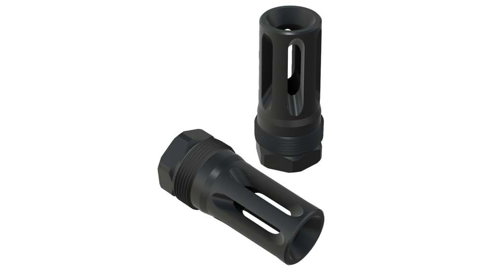 Comstock Armory Full Size Flash Hider, 9mm Luger, 5/8x24, Black, FHL-58-9