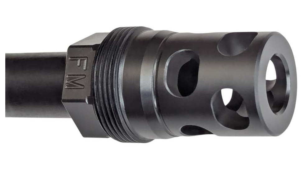 Comstock Armory Comstock Muzzle Brake 1/2x28 9mm Compact Facemount
