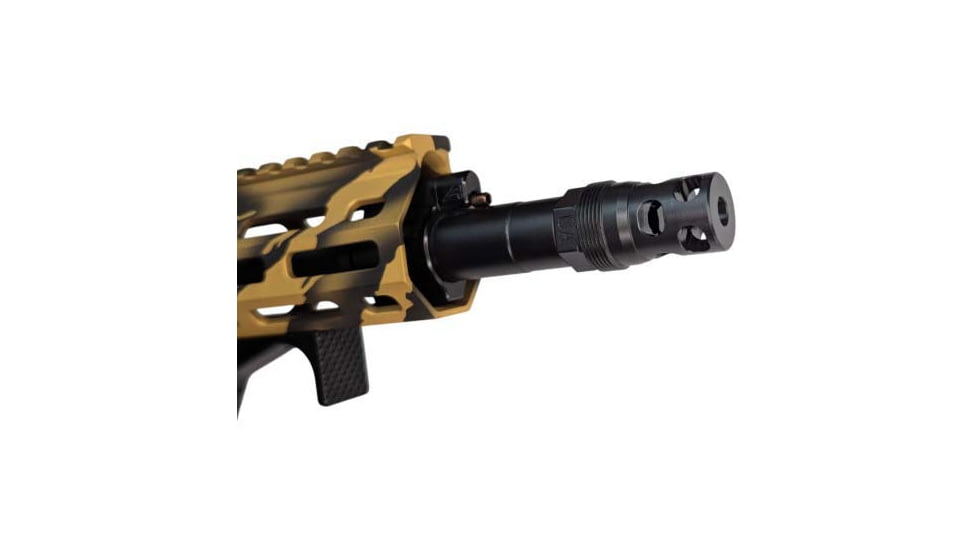 Comstock Armory Comstock Muzzle Brake Compact 1/2-28 22 Cal