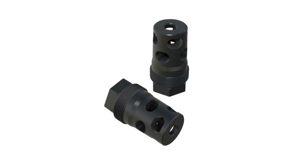 Comstock Armory Comstock Muzzle Brake Compact 1/2-28 22 Cal