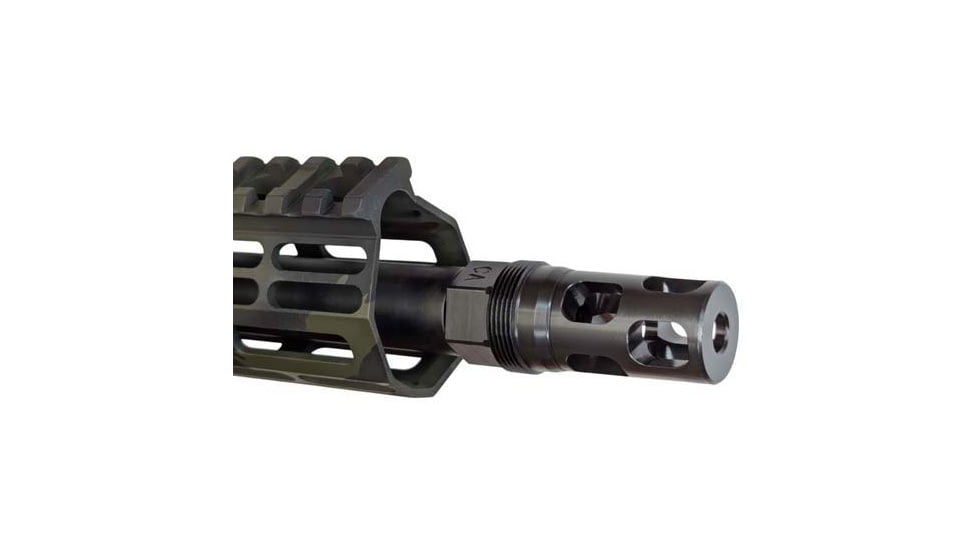 Comstock Armory Comstock Muzzle Brake Full Size 1/2-28 22 Cal