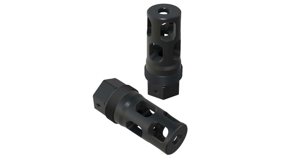 Comstock Armory Comstock Muzzle Brake Full Size 1/2-28 22 Cal