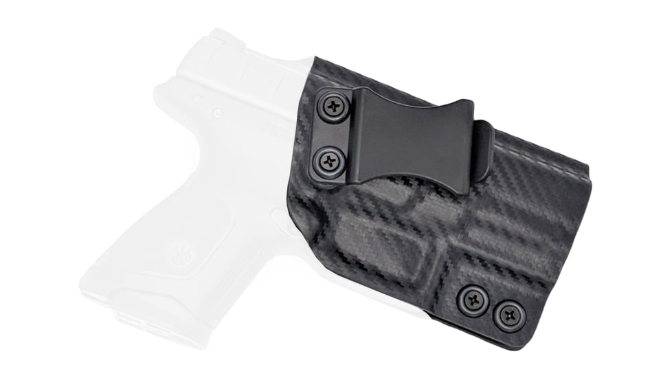 Rounded IWB KYDEX Holster, Beretta APX Compact 9/40, Left Hand, Black, BTA-APXC940-BK-LH-VAR