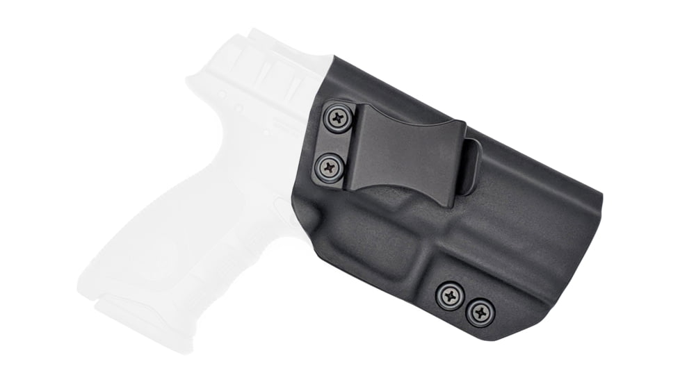 Rounded IWB KYDEX Holster, Beretta APX, Right Hand, Black, BTA-APX-BK-RH-VAR