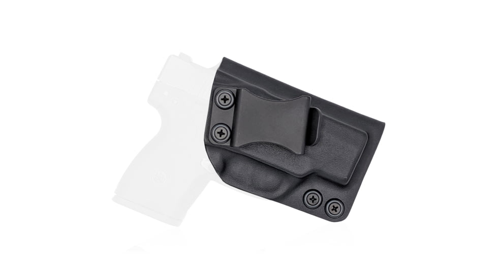 Rounded IWB KYDEX Holster, Beretta Nano 9mm, Right Hand, Black, BTA-NANO-BK-RH-VAR