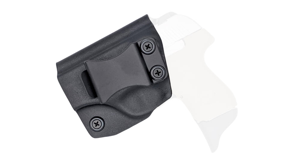 Rounded IWB KYDEX Holster, Beretta Pico, Left Hand, Black, BTA-PICO-BK-LH-VAR