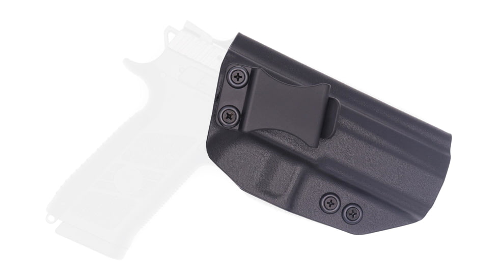 Rounded IWB KYDEX Holster, CZ P-07, Right Hand, Black, CZU-P07-BK-RH-VAR