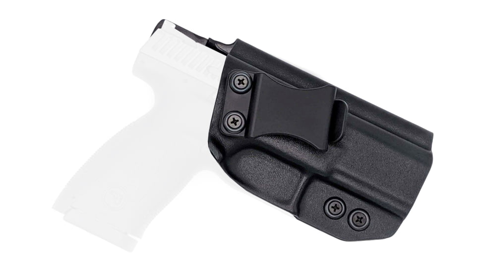 Rounded IWB KYDEX Holster, CZ P-10 F, Right Hand, Black, CZU-P10FS-BK-RH-VAR