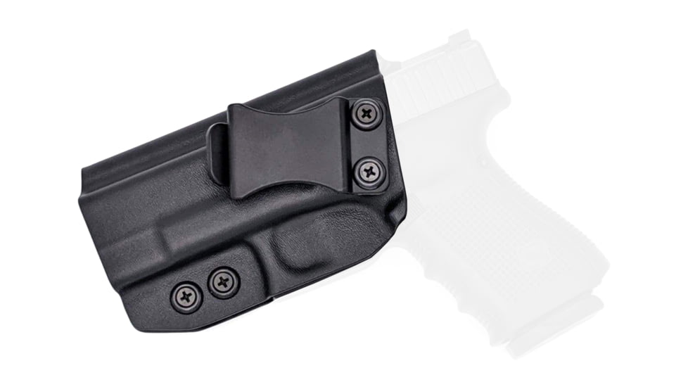 Rounded IWB KYDEX Holster, Glock 34, Right Hand, Black, GLK-34-BK-RH-VAR