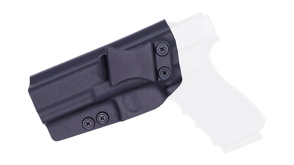 Rounded IWB KYDEX Holster, Glock 20/21, Left Hand, Black, GLK-2021-BK-LH-VAR