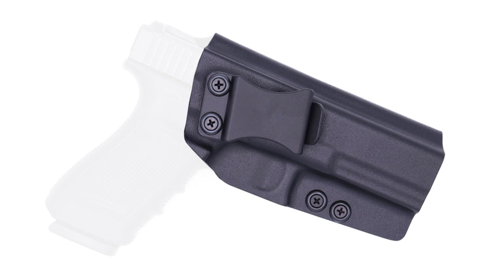 Rounded IWB KYDEX Holster, Glock 20/21, Right Hand, Black, GLK-2021-BK-RH-VAR
