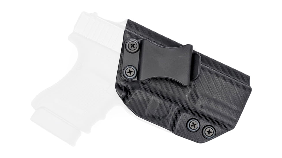 Rounded IWB KYDEX Holster, Glock 29/30/30SF, Right Hand, Carbon Fiber, GLK-G30-CF-RH-VAR