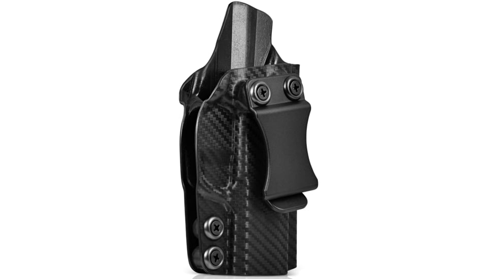 Rounded H&amp;K P30L, Right Hand IWB KYDEX Holster, Black, HKH-P30L-BK-RH-VAR