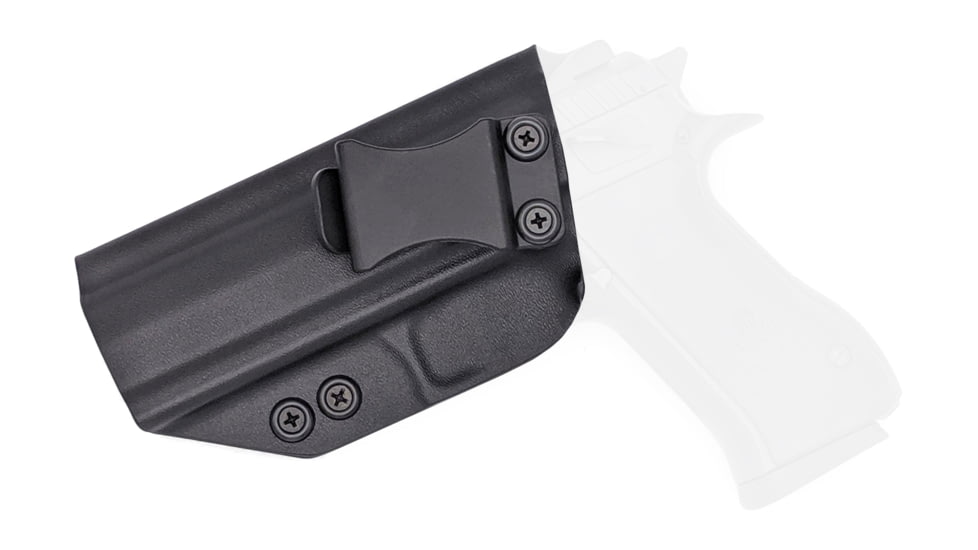 Rounded IWB KYDEX Holster, IWI Masada, Left Hand, Black, IWI-MASADA-BK-LH-VAR