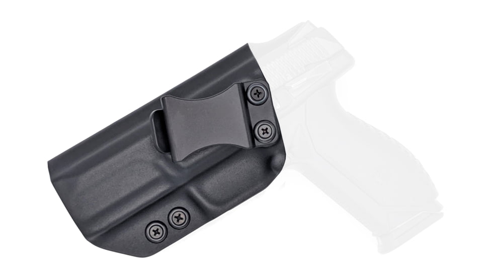 Rounded IWB KYDEX Holster, Ruger American Full Size, Left Hand, Black, RGR-AMRCNFS9-BK-LH-VAR