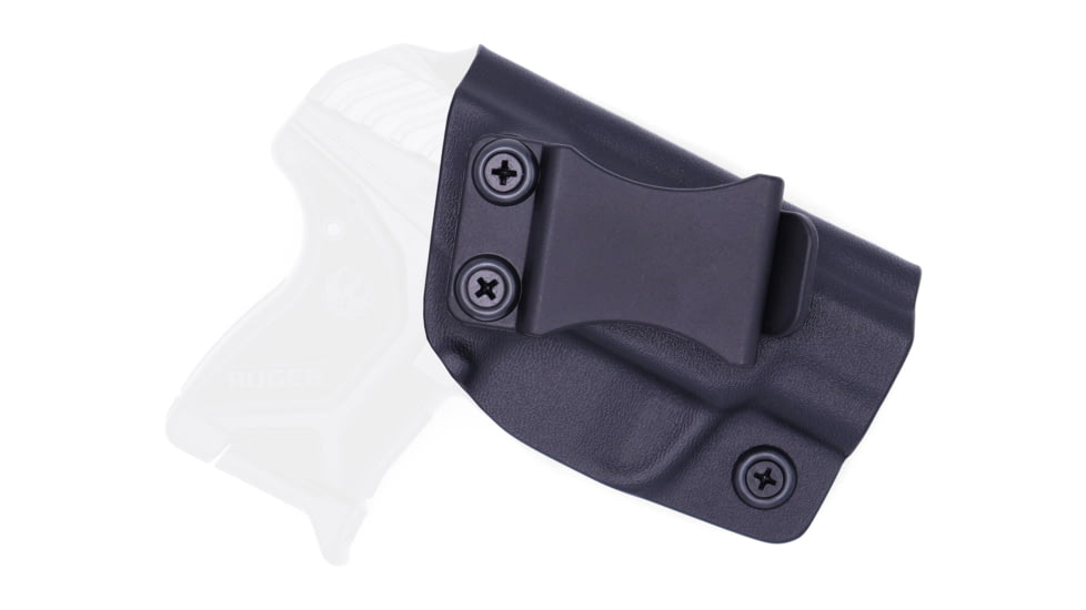 Rounded IWB KYDEX Holster, Ruger LCP 2, Right Hand, Black, RGR-LCP2-BK-RH-VAR