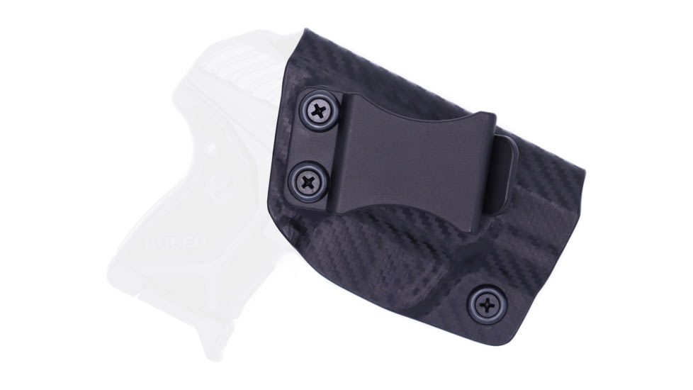 Rounded IWB KYDEX Holster, Ruger LCP 2, Right Hand, Carbon Fiber, RGR-LCP2-CF-RH-VAR
