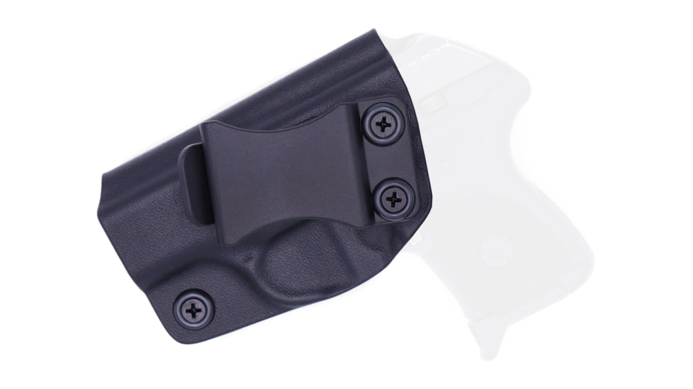 Rounded IWB KYDEX Holster, Ruger LCP, Left Hand, Black, RGR-LCP-BK-LH-VAR