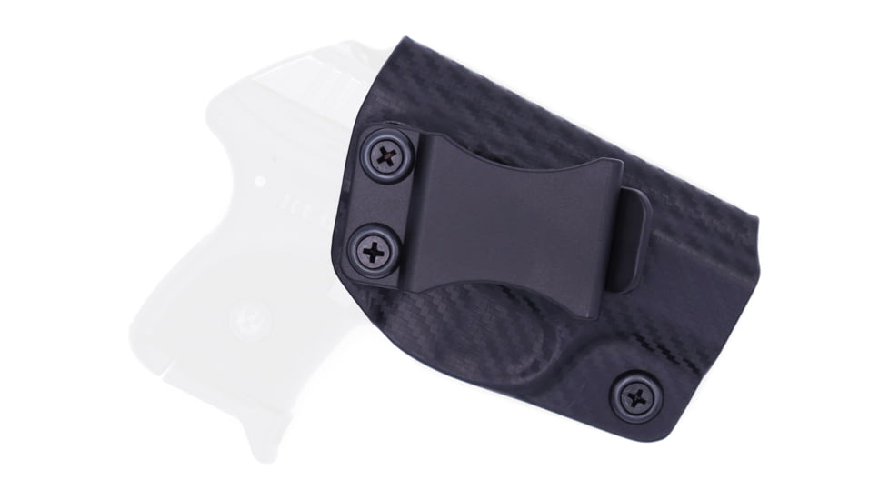 Rounded IWB KYDEX Holster, Ruger LCP, Right Hand, Carbon Fiber, RGR-LCP-CF-RH-VAR
