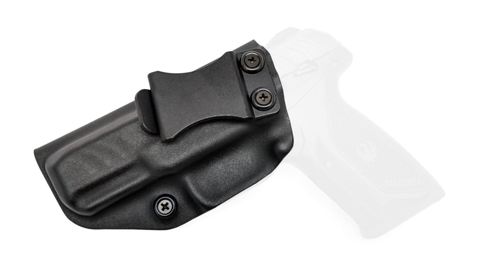 Rounded IWB KYDEX Holster, Ruger Security-9, Left Hand, Black, RGR-SCRTY9-BK-LH-VAR