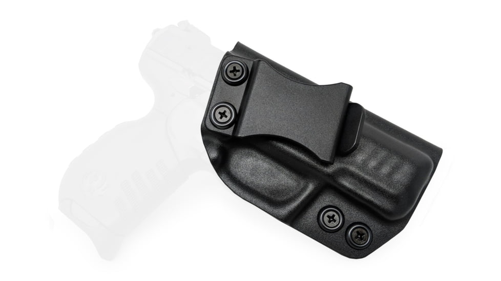 Rounded IWB KYDEX Holster, Ruger SR22, Right Hand, Black, RGR-SR22-BK-RH-VAR