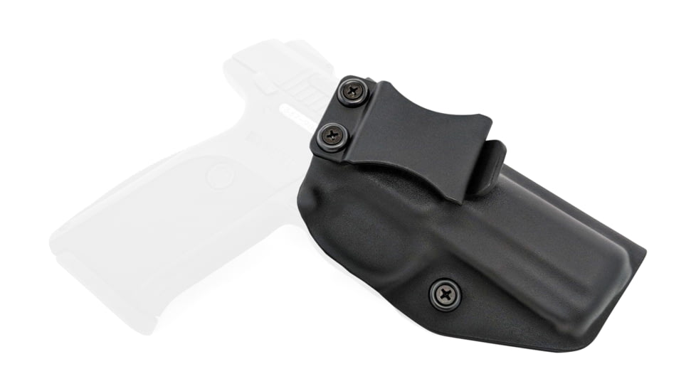 Rounded IWB KYDEX Holster, Ruger SR9/SR40, Right Hand, Black, RGR-SR9SR40-BK-RH-VAR