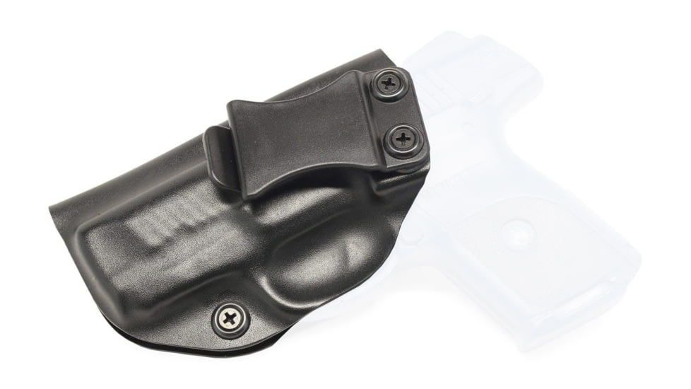 Rounded IWB KYDEX Holster, Ruger SR9C, Left Hand, Black, RGR-SR9C-BK-LH-VAR