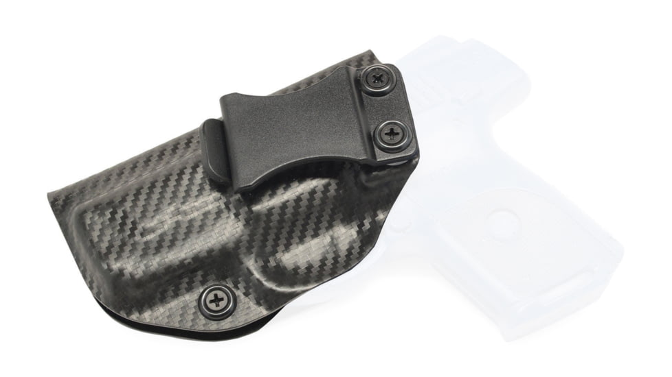 Rounded IWB KYDEX Holster, Ruger SR9C, Left Hand, Carbon Fiber, RGR-SR9C-CF-LH-VAR