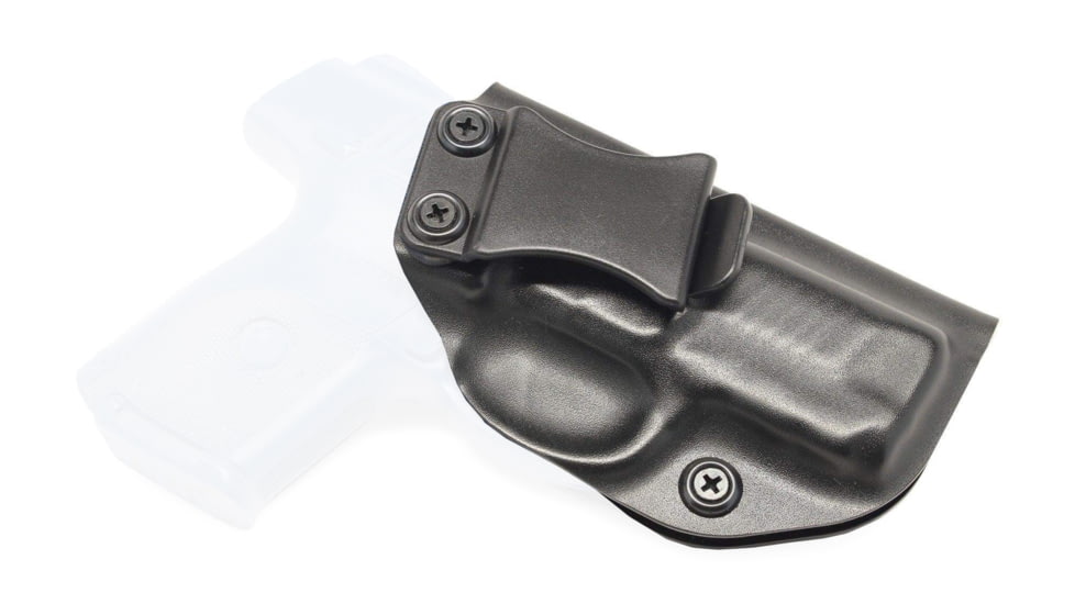 Rounded IWB KYDEX Holster, Ruger SR9C, Right Hand, Black, RGR-SR9C-BK-RH-VAR