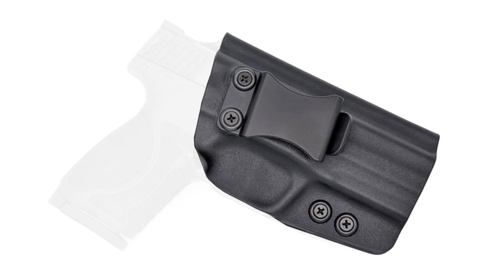 Rounded IWB KYDEX Holster, S&amp;W M&amp;P 9C/40C Compact Gen 1, Right Hand, Black, SWN-MP9C40C-BK-RH-VAR