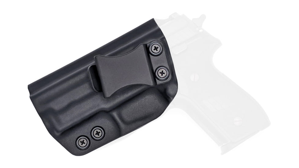Rounded IWB KYDEX Holster, Sig Sauer P229 w/Rail, Left Hand, Black, SSR-P229WRL-BK-LH-VAR