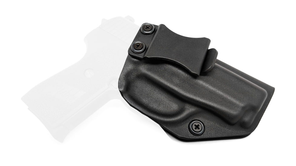 Rounded IWB KYDEX Holster, Sig Sauer P239, Right Hand, Black, SSR-P239-BK-RH-VAR