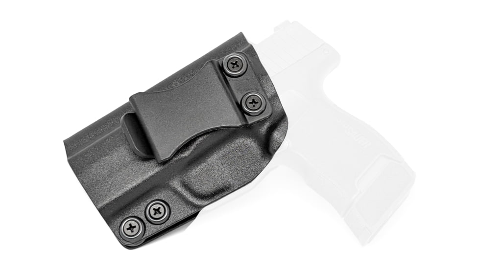 Rounded IWB KYDEX Holster, Sig Sauer P365, Left Hand, Black, SSR-P365-BK-LH-VAR