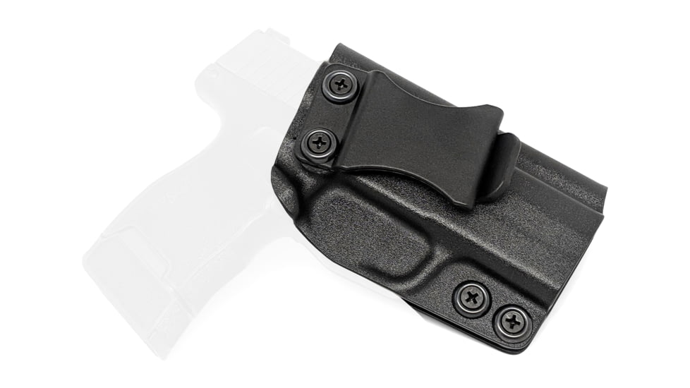 Rounded IWB KYDEX Holster, Sig Sauer P365, Right Hand, Black, SSR-P365-BK-RH-VAR