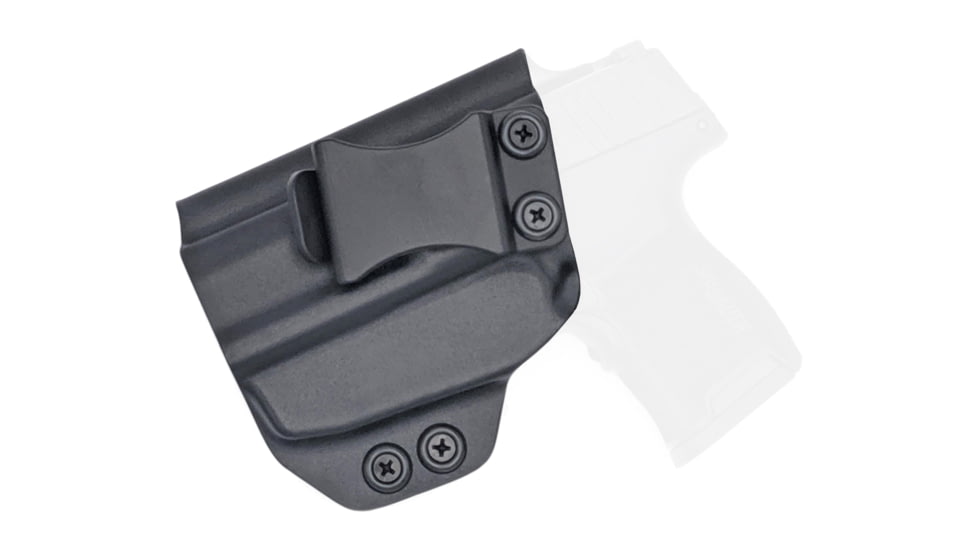 Rounded IWB KYDEX Holster, Sig Sauer P365 w/Foxtrot Laser, Left Hand, Black, SSR-P365FOX-BK-LH-VAR