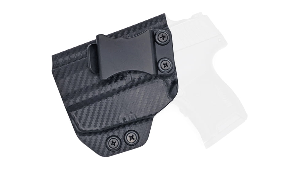 Rounded IWB KYDEX Holster, Sig Sauer P365 w/Foxtrot Laser, Left Hand, Carbon Fiber Black, SSR-P365FOX-CF-LH-VAR