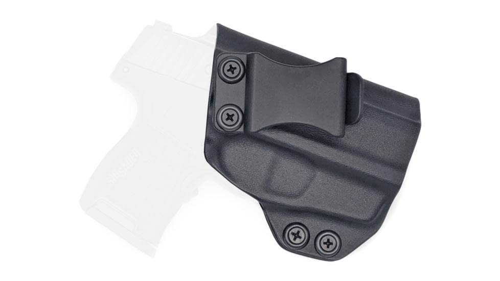 Rounded IWB KYDEX Holster, Sig Sauer P365 w/Lima Laser, Right Hand, Black, SSR-P365LIMA-BK-RH-VAR
