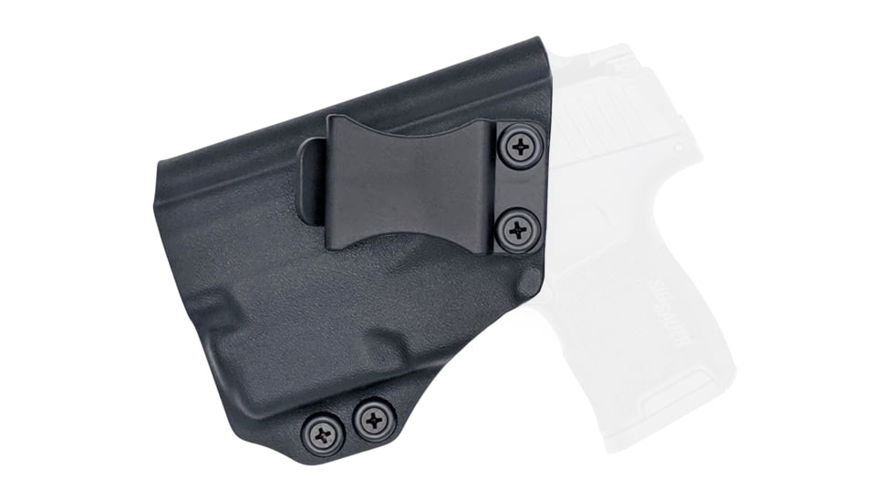 Rounded IWB KYDEX Holster, Sig Sauer P365 w/TLR-6, Left Hand, Black, SSR-P365TLR6-BK-LH-VAR