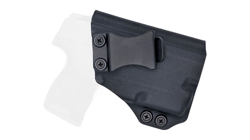 Rounded IWB KYDEX Holster, Sig Sauer P365 w/TLR-6, Right Hand, Black, SSR-P365TLR6-BK-RH-VAR
