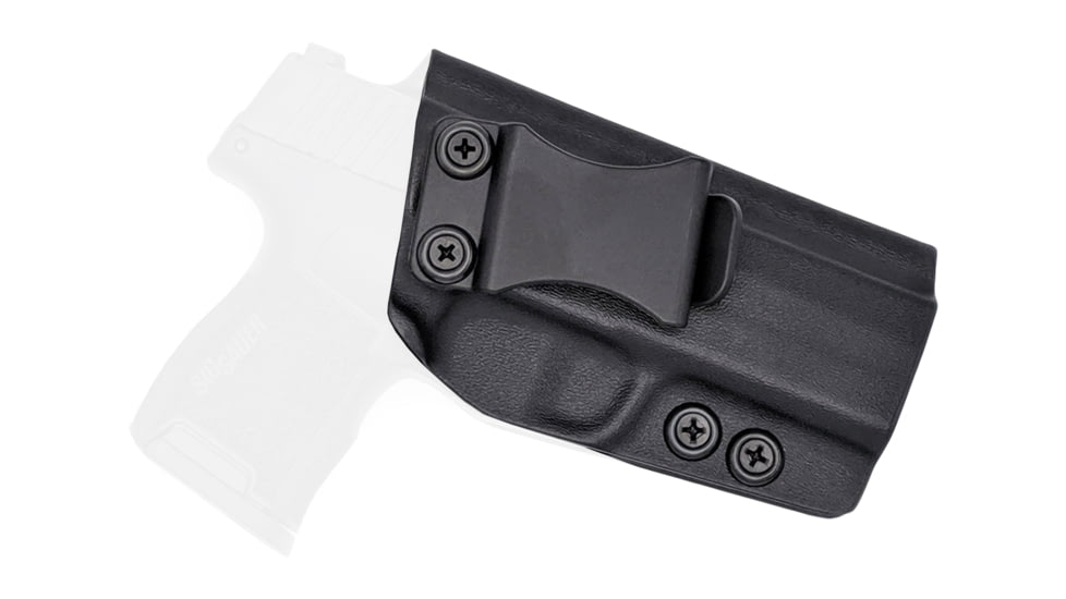 Rounded IWB KYDEX Holster, Sig Sauer P365 XL, Right Hand, Black, SSR-P365XL-BK-RH-VAR