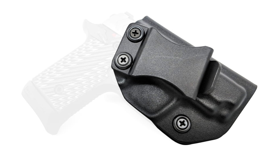 Rounded IWB KYDEX Holster, Springfield 911 .380, Right Hand, Black, SFA-911380-BK-RH-VAR