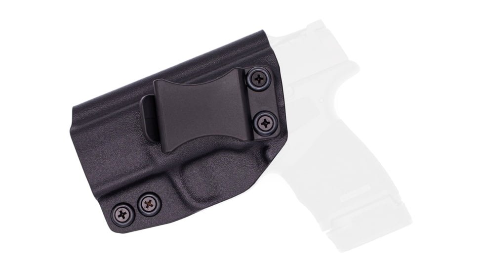 Rounded IWB KYDEX Holster, Springfield Hellcat, Left Hand, Black, SFA-HELLCAT-BK-LH-VAR