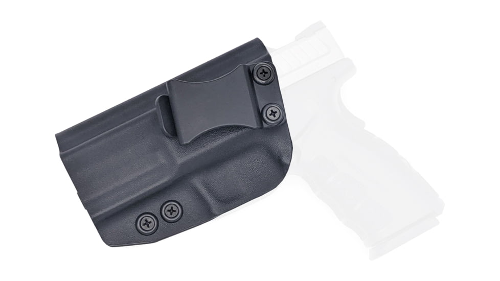 Rounded IWB KYDEX Holster, Springfield XD MOD.2 3in Sub-Compact, Left Hand, Black, SFA-XDMOD2-BK-LH-VAR