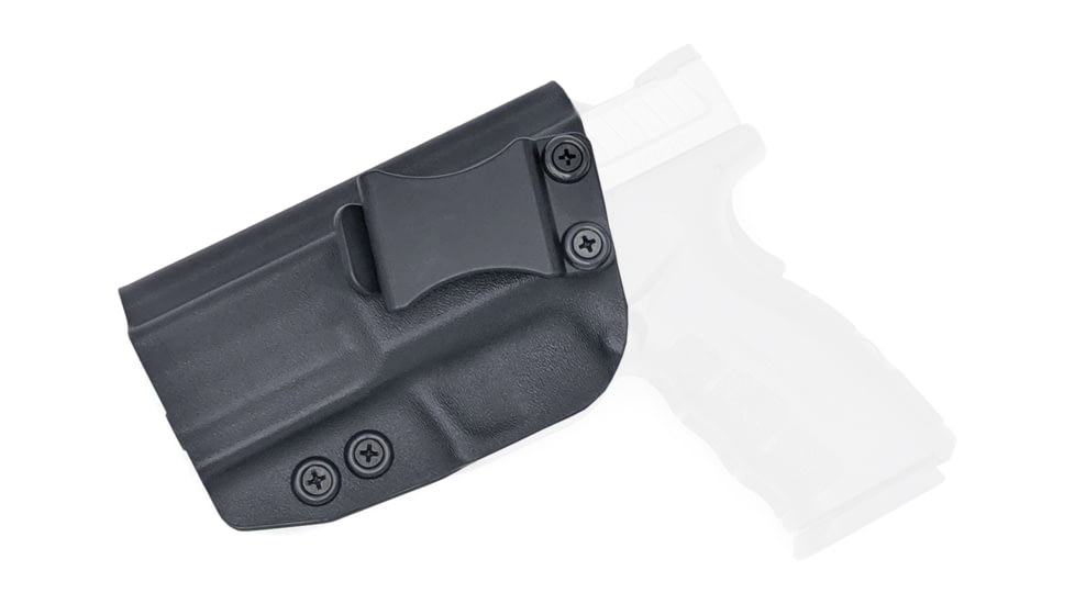 Rounded IWB KYDEX Holster, Springfield XD MOD.2 4in Full Size Service Model, Left Hand, Black, SFA-XDMOD2FS-BK-LH-VAR