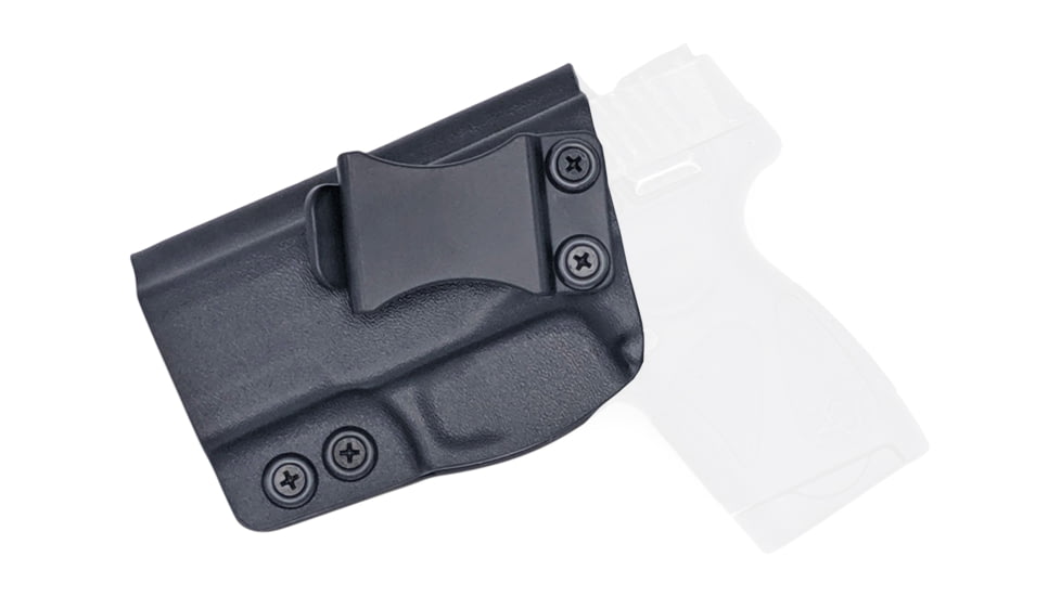 Rounded IWB KYDEX Holster, Taurus G2S, Left Hand, Black, TRS-G2S-BK-LH-VAR